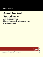 Asset Backed Securities - ein innovatives Finanzierungsinstrument am Kapitalmarkt