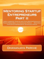 Mentoring Startup Entrepreneurs Part II: Mentoring Startup Entrepreneurs Part II, #1