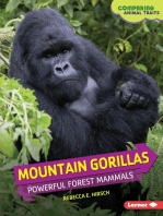 Mountain Gorillas: Powerful Forest Mammals