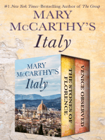 Mary McCarthy's Italy: The Stones of Florence and Venice Observed