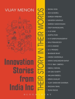 Innovation Stories from India Inc: Their Story in Their Words
