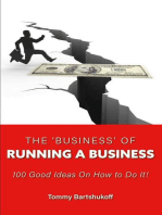 The ‘business’ of Running a Business