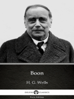 Boon by H. G. Wells (Illustrated)