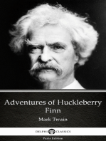 Adventures of Huckleberry Finn by Mark Twain (Illustrated)