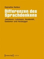 Differenzen des Sprachdenkens