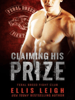 Claiming His Prize: Feral Breed Fight Club, #2