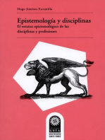 Epistemología y disciplinas