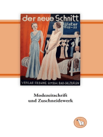 Modezeitschrift und Zuschneidewerk: Das Schnittmusterjournal "Frohne Modelle" in Schötmar (Lippe)