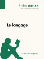 Le langage (Fiche notion): LePetitPhilosophe.fr - Comprendre la philosophie