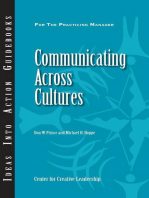 Communicating Across Cultures