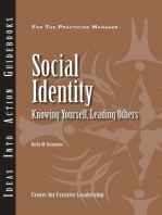 Social Identity: Knowing Yourself, Leading Others