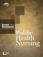 Public Health Nursing: Scope and Standards of Practice