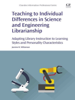 Teaching to Individual Differences in Science and Engineering Librarianship: Adapting Library Instruction to Learning Styles and Personality Characteristics