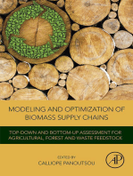 Modeling and Optimization of Biomass Supply Chains: Top-Down and Bottom-up Assessment for Agricultural, Forest and Waste Feedstock