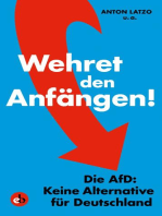 Wehret den Anfängen!: Die AfD: Keine Alternative für Deutschland