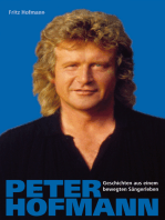Peter Hofmann: Geschichten aus einem bewegten Sängerleben
