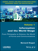 Information and the World Stage: From Philosophy to Science, the World of Forms and Communications