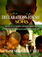 Declarations for My Sons