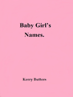 Baby Girl's Names.