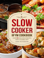 Slow Cooker Cookbook: Over 51 Delicious Recipes for Flexible Dieting: IIFYM Cookbook, #1