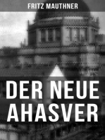 Der neue Ahasver: Historischer Roman - Entwicklung des Antisemitismus um die Jahrhundertwende