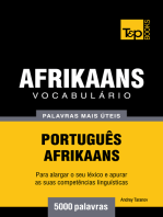 Vocabulário Português-Afrikaans: 5000 palavras mais úteis