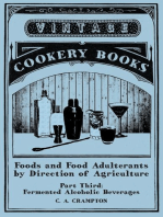 Foods and Food Adulterants by Direction of Agriculture - Part Third