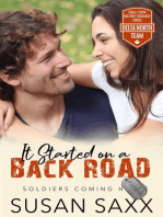 It Started on a Back Road: A Sweet and Sexy Novella: The Delta North Team Small Town Military Romance Novella Series: Soldiers Coming Home, #3