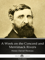 A Week on the Concord and Merrimack Rivers by Henry David Thoreau - Delphi Classics (Illustrated)