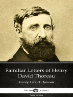 Familiar Letters of Henry David Thoreau by Henry David Thoreau - Delphi Classics (Illustrated)