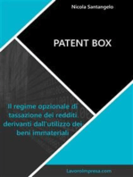 Patent box: Il regime opzionale di tassazione dei redditi derivanti dall'utilizzo dei beni immateriali