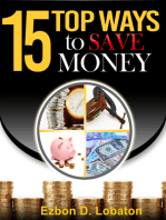 15 Top Ways To Save Money