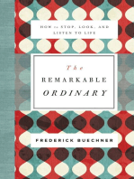 The Remarkable Ordinary