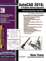 AutoCAD 2016: A Problem-Solving Approach, Basic and Intermediate