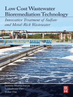 Low Cost Wastewater Bioremediation Technology: Innovative Treatment of Sulfate and Metal-Rich Wastewater
