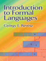 Introduction to Formal Languages