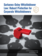 Sarbanes-Oxley Whistleblower Law: Robust Protection for Corporate Whistleblowers