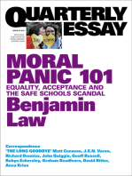 Quarterly Essay 67 Moral Panic 101: Equality, Acceptance and the Safe Schools Scandal
