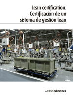 Lean certification. Certificación de un sistema de gestión lean