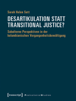Desartikulation statt Transitional Justice?