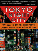 Tokyo Night City Where to Drink & Party