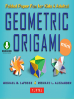 Geometric Origami Mini Kit Ebook: Folded Paper Fun for Kids & Adults! This Kit Contains an Origami Book with Downloadable Instructions