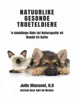 Natuurlike Gesonde Troeteldiere - ‘n Inleidings Gids tot Naturopatie vir Honde En Katte
