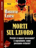 Morti sul lavoro - la punta dell'iceberg