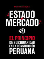 Estado o mercado: El principio de subsidiaridad en la Constitución peruana