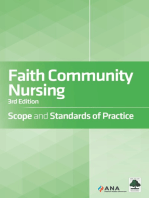 Faith Community Nursing: Scope and Standards of Practice