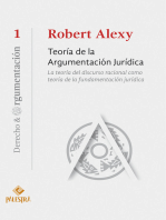 Teoría de la argumentación jurídica: La teoría del discurso racional como teoría de la fundamentación jurídica