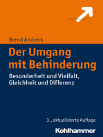 Der Umgang mit Behinderung: Besonderheit und Vielfalt, Gleichheit und Differenz