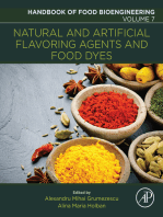 Natural and Artificial Flavoring Agents and Food Dyes
