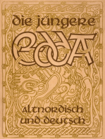 Die Jüngere Edda - Altnordisch und deutsch